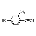 CAS#: 408319-96-0, 4-Ethynyl-3-Methylphenol