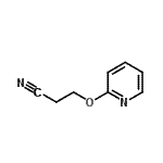 CAS#: 408338-35-2, 3-(2-Pyridinyloxy)Propanenitrile