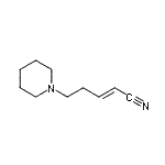 CAS#: 408338-51-2, (2E)-5-(1-Piperidinyl)-2-Pentenenitrile