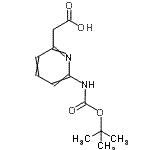 CAS#: 408367-22-6, [6-({[(2-Methyl-2-Propanyl)Oxy]Carbonyl}Amino)-2-Pyridinyl]Acetic Acid