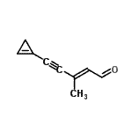 CAS#: 408524-38-9, (2E)-5-(1-Cyclopropen-1-Yl)-3-Methyl-2-Penten-4-Ynal