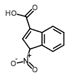 CAS#: 409110-79-8, 1-Nitro-1H-Indene-3-Carboxylic Acid
