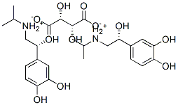 CAS#: 40915-50-2, Bis[(R)-(Isopropyl)(beta,3,4-Trihydroxyphenethyl)Ammonium] [R-(R*,R*)]-Tartrate