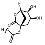 CAS#: 409347-13-3, (1R,3S,4S,5S)-3,4-Dihydroxy-7-Oxo-6-Oxabicyclo[3.2.1]Oct-1-Yl Acetate