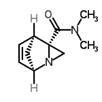 CAS#: 409365-96-4, (1R,4S,5S)-N,N-Dimethyl-2-Azatricyclo[3.2.1.0<Sup>2,4</Sup>]Oct-6-Ene-4-Carboxamide