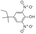 CAS 登录号：4097-50-1， 4-叔戊基-2,6-二硝基苯酚