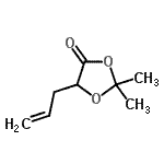 CAS#: 410098-23-6, 5-Allyl-2,2-Dimethyl-1,3-Dioxolan-4-One