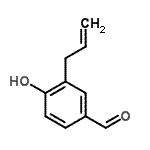 CAS#: 41052-88-4, 3-Allyl-4-Hydroxybenzaldehyde