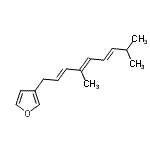 CAS 登录号：41060-02-0， 3-[(2E,4E,6E)-4,8-二甲基-2,4,6-壬三烯-1-基]呋喃