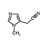 CAS#: 41065-01-4, (1-Methyl-1H-Imidazol-5-Yl)Acetonitrile