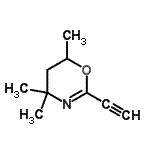 CAS#: 41077-65-0, 2-Ethynyl-4,4,6-Trimethyl-5,6-Dihydro-4H-1,3-Oxazine
