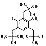 CAS#: 41080-91-5, 1,3,5-Tris(2,2-Dimethylpropyl)-2-Iodo-4-Methylbenzene