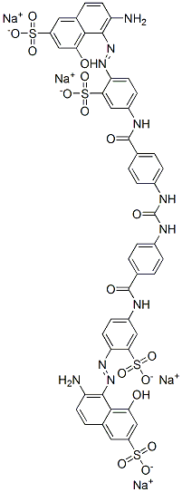 CAS#: 41098-60-6, Tetrasodium 5,5'-[Carbonylbis[Imino-4,1-Phenylenecarbonylimino(2-Sulphonato-4,1-Phenylene)Azo]]Bis[6-Amino-4-Hydroxynaphthalene-2-Sulphonate]