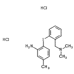 CAS#: 411208-45-2, 2-({2-[(Dimethylamino)Methyl]Phenyl}Sulfanyl)-5-Methylaniline Dihydrochloride