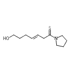 CAS#: 411213-85-9, (3E)-7-Hydroxy-1-(1-Pyrrolidinyl)-3-Heptene-1-Thione
