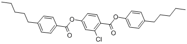 CAS#: 41161-53-9, 4-Pentylphenyl 2-Chloro-4-(4-Pentylbenzoyloxy)Benzoate