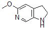CAS#: 412030-10-5, 2,3-Dihydro-5-Methoxy-1H-Pyrrolo[2,3-c]Pyridine