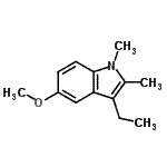CAS#: 412284-09-4, 3-Ethyl-5-Methoxy-1,2-Dimethyl-1H-Indole
