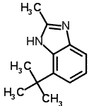 CAS#: 412308-33-9, 2-Methyl-4-(2-Methyl-2-Propanyl)-1H-Benzimidazole