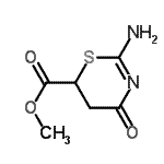 CAS#: 412341-37-8, Methyl 2-Amino-4-Oxo-5,6-Dihydro-4H-1,3-Thiazine-6-Carboxylate