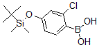 CAS#: 412343-21-6, B-[2-Chloro-4-[[(1,1-Dimethylethyl)Dimethylsilyl]Oxy]Phenyl]-Boronic Acid