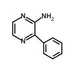 CAS#: 41270-67-1, 3-Phenyl-2-Pyrazinamine