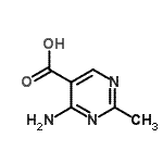 CAS#: 41279-10-1, 4-Amino-2-Methyl-5-Pyrimidinecarboxylic Acid