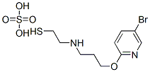 CAS#: 41286-94-6, 2-[3-(5-Bromo-2-Pyridyloxy)Propyl]Aminoethanethiol Sulfate