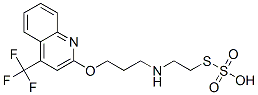 CAS#: 41287-23-4, Thiosulfuric Acid Hydrogen S-[2-[[3-[[4-(Trifluoromethyl)-2-Quinolinyl]Oxy]Propyl]Amino]Ethyl] Ester