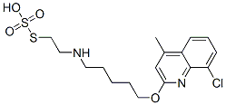 CAS#: 41287-36-9, Thiosulfuric Acid Hydrogen S-[2-[[5-[(8-Chloro-4-Methyl-2-Quinolyl)Oxy]Pentyl]Amino]Ethyl] Ester