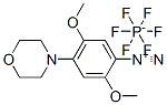 CAS#: 41333-49-7, 2,5-Dimethoxy-4-(Morpholin-4-Yl)Benzenediazonium Hexafluorophosphate