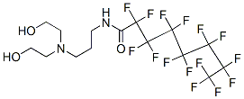CAS 登录号：41358-63-8， N-[3-[二(2-羟基乙基)氨基]丙基]-2,2,3,3,4,4,5,5,6,6,7,7,8,8,8-十五氟辛酰胺