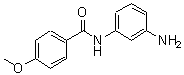 CAS 登录号：41378-23-8， N-(3-氨基苯基)-4-甲氧基苯甲酰胺