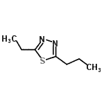 CAS#: 41398-05-4, 2-Ethyl-5-Propyl-1,3,4-Thiadiazole