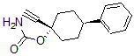 CAS 登录号：41416-54-0， 1-乙炔基-4b-苯基-1a-环己醇氨基甲酸酯