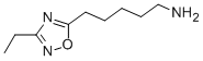 CAS#: 41470-98-8, 5-(3-Ethyl-1,2,4-Oxadiazol-5-Yl)Pentan-1-Amine