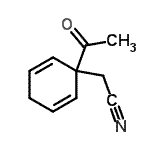CAS#: 41477-89-8, (1-Acetyl-2,5-Cyclohexadien-1-Yl)Acetonitrile