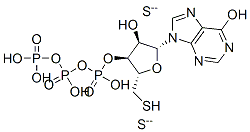 CAS 登录号:41486-94-6, 硫代肌苷三磷酸酯二硫醚