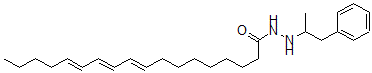 CAS#: 41509-94-8, (9E,11E,13E)-9,11,13-Octadecatrienoic Acid 2-(alpha-Methylphenethyl) Hydrazide