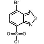 CAS#: 41512-06-5, 7-Bromo-2,1,3-Benzothiadiazole-4-Sulfonyl Chloride