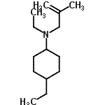 CAS 登录号：416886-96-9， N,4-二乙基-N-(2-甲基-2-丙烯-1-基)环己胺
