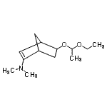 CAS#: 41696-74-6, 5-(1-Ethoxyethoxy)-N,N-Dimethylbicyclo[2.2.1]Hept-2-En-2-Amine