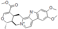 CAS#: 41758-43-4, (20a)-3,5,6,16,17-Pentadehydro-10,11-Dimethoxy-16-(Methoxycarbonyl)-19a-Methyl-18-Oxayohimban-4-Ium