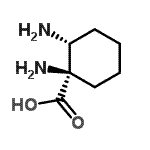 CAS#: 417702-45-5, (1R,2R)-1,2-Diaminocyclohexanecarboxylic acid