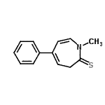 CAS#: 41789-85-9, 1-Methyl-5-Phenyl-1,3-Dihydro-2H-Azepine-2-Thione
