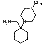 CAS#: 41805-59-8, 1-[1-(4-Methyl-1-Piperazinyl)Cyclohexyl]Methanamine