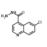 CAS#: 41874-23-1, 6-Chloro-4-Quinolinecarbohydrazide
