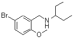 CAS#: 418773-91-8, N-(5-Bromo-2-Methoxybenzyl)-3-Pentanamine