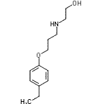 CAS#: 418776-67-7, 2-{[3-(4-Ethylphenoxy)Propyl]Amino}Ethanol