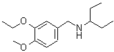 CAS#: 418778-20-8, N-(3-Ethoxy-4-Methoxybenzyl)-3-Pentanamine